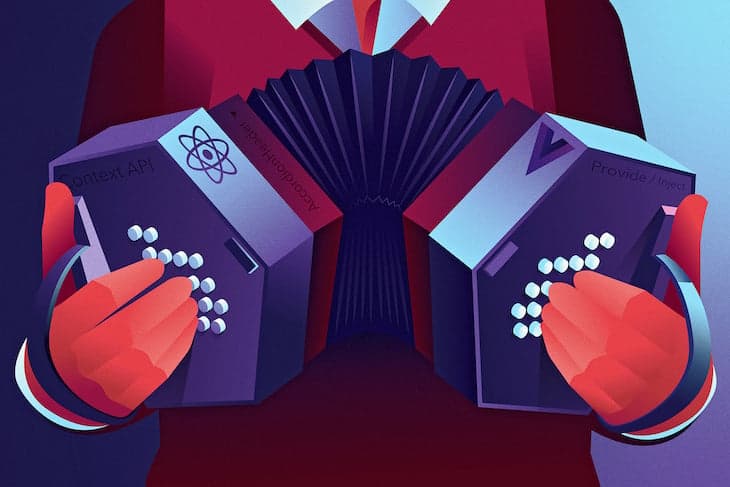 Implicit state sharing: React’s context API & provide/inject in Vue - LogRocket Blog